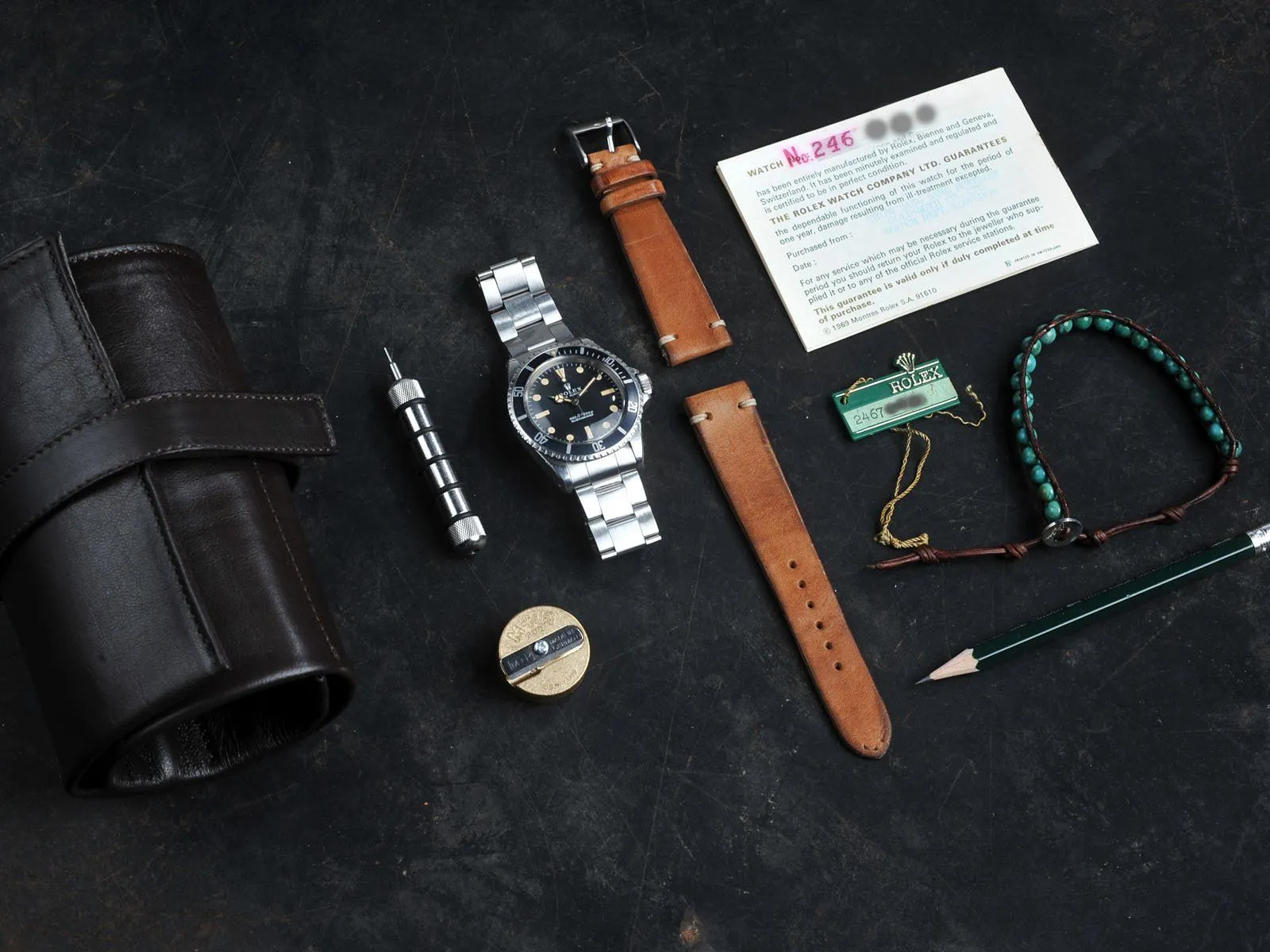 CURATED ROLEX 5513 WITH PAPERS   HANGTAG