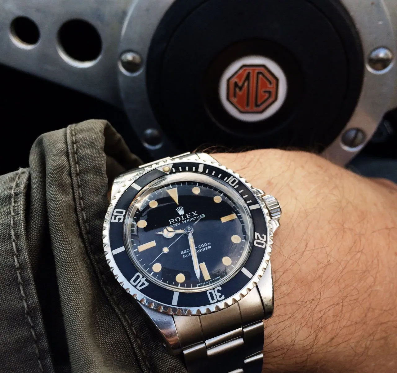 CURATED ROLEX 5513 WITH PAPERS   HANGTAG