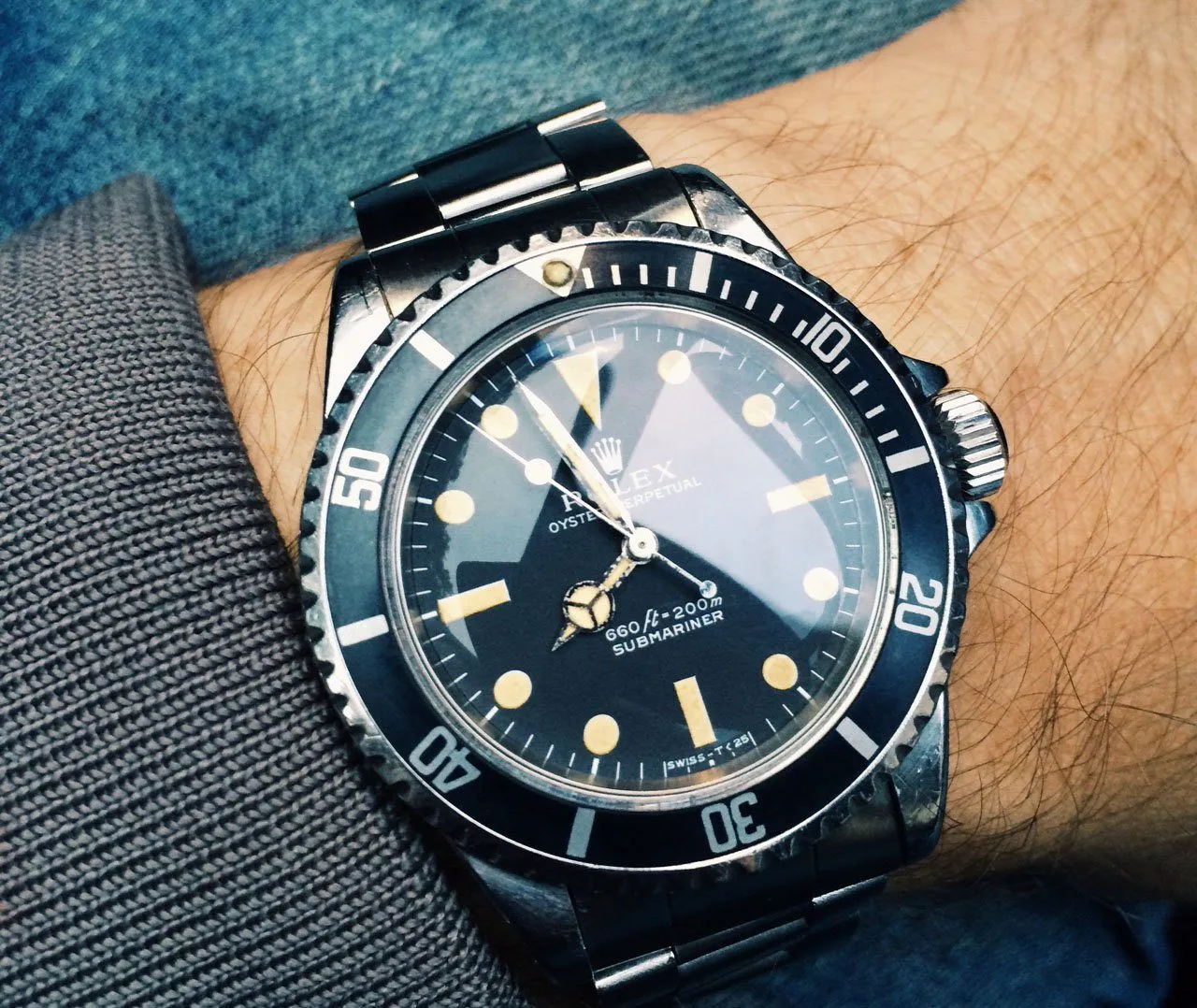 CURATED ROLEX 5513 WITH PAPERS   HANGTAG