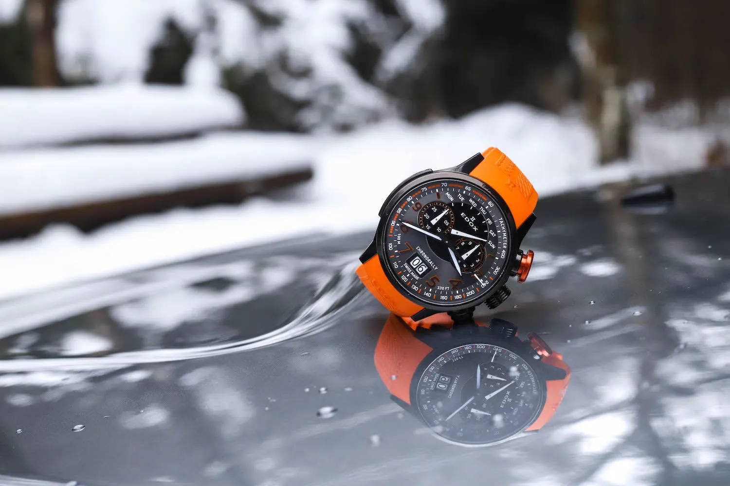 Edox Chronorally Chronograph