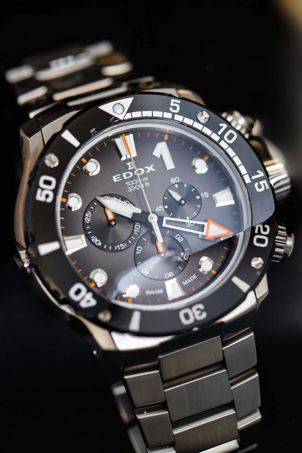 Edox CO-1 Chrono Quartz Titanium