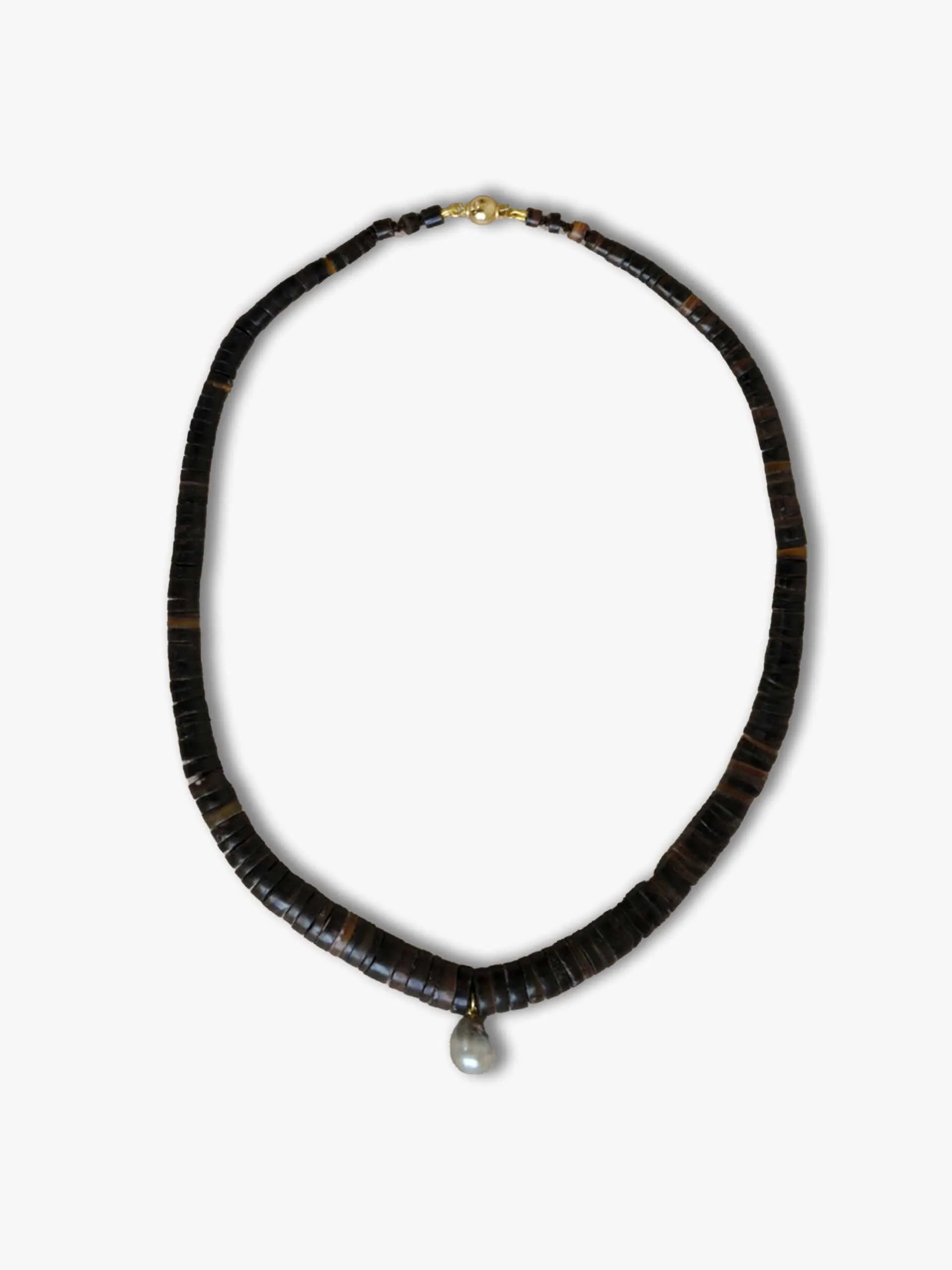 Elegant tahitian pearl puka