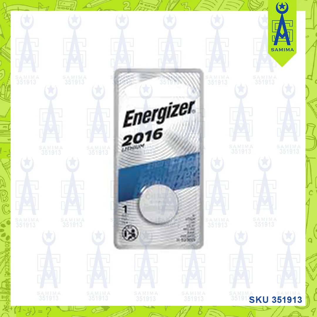 Energizer LITHIUM COIN BATTERIES 2016