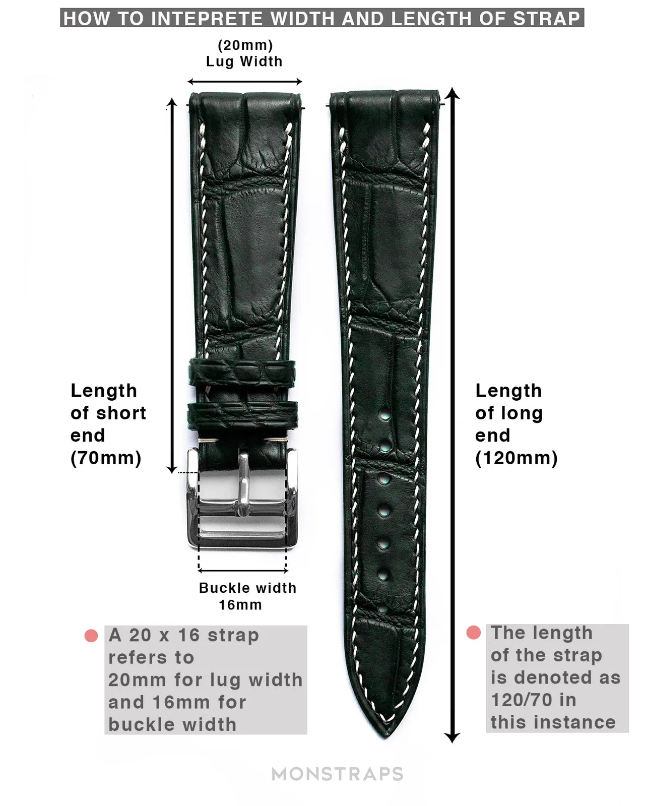 Epsom Leather Strap (Mink Grey)