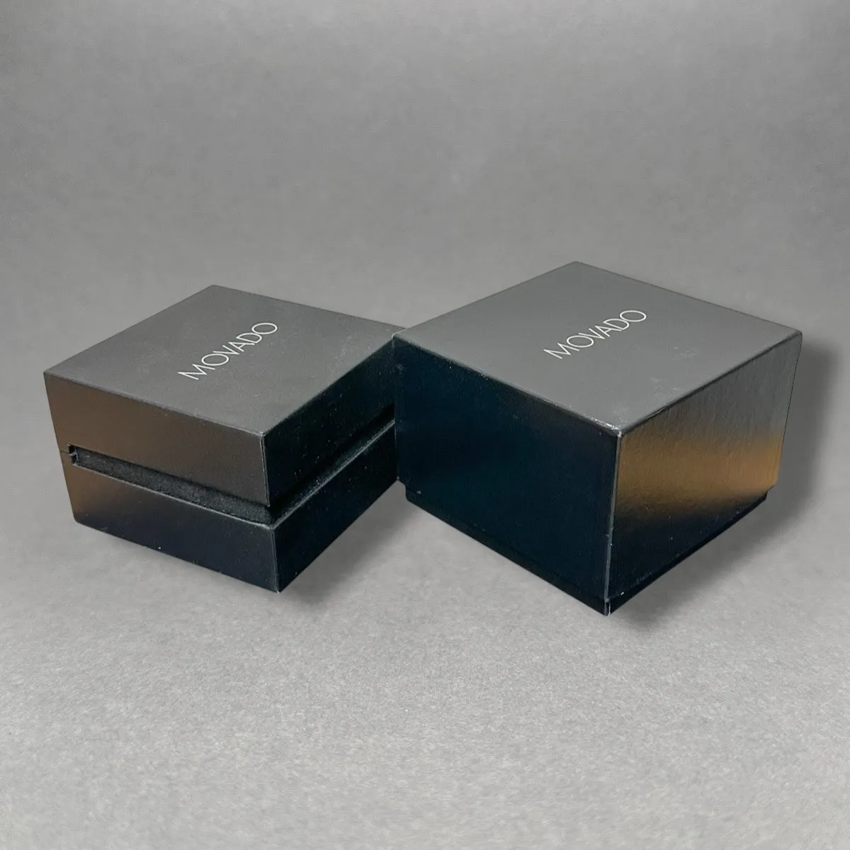 Estate Movado Black Inner & Outer Box (Empty Box)