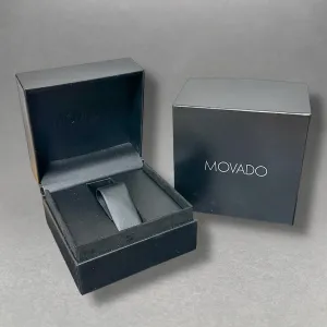 Estate Movado Black Inner & Outer Box (Empty Box)