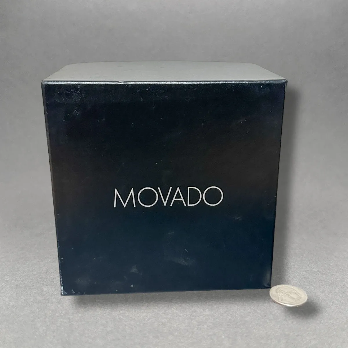 Estate Movado Black Inner & Outer Box (Empty Box)