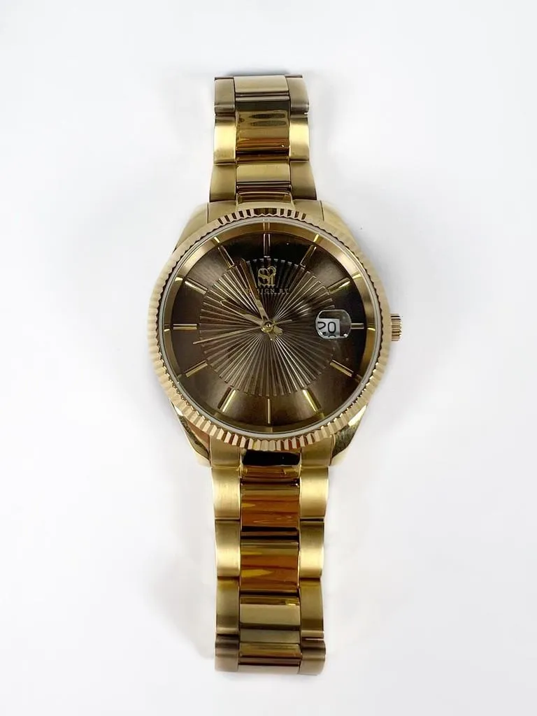 Everyday watch - brown/gold