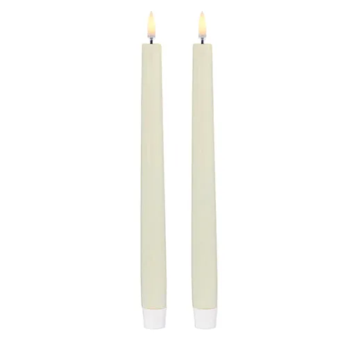 Flameless Taper Candle- Pair (2 Colors)