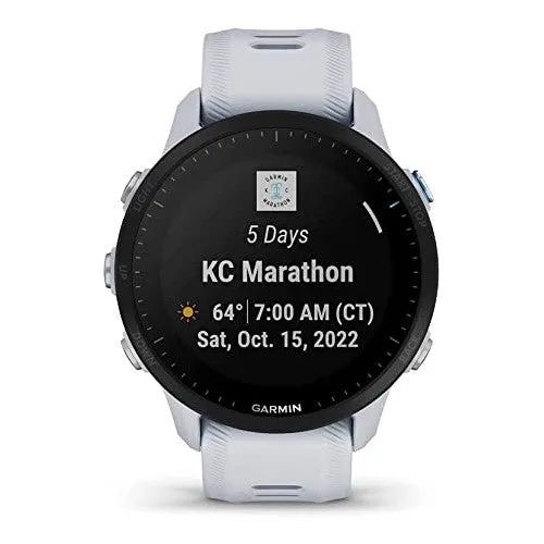 Garmin Forerunner 955 GPS Running Smartwatch - White