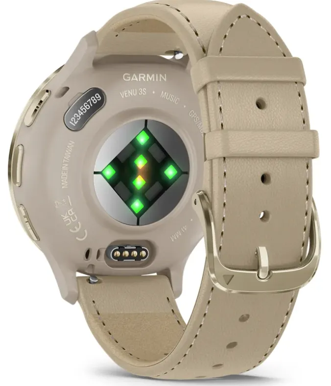 Garmin Venu 3S Soft Gold Smartwatch