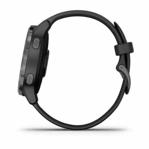 Garmin Vivoactive 4S GPS Running Fitness Smart Multi Sports Watch - Black Slate (Refurbished Grade-C)