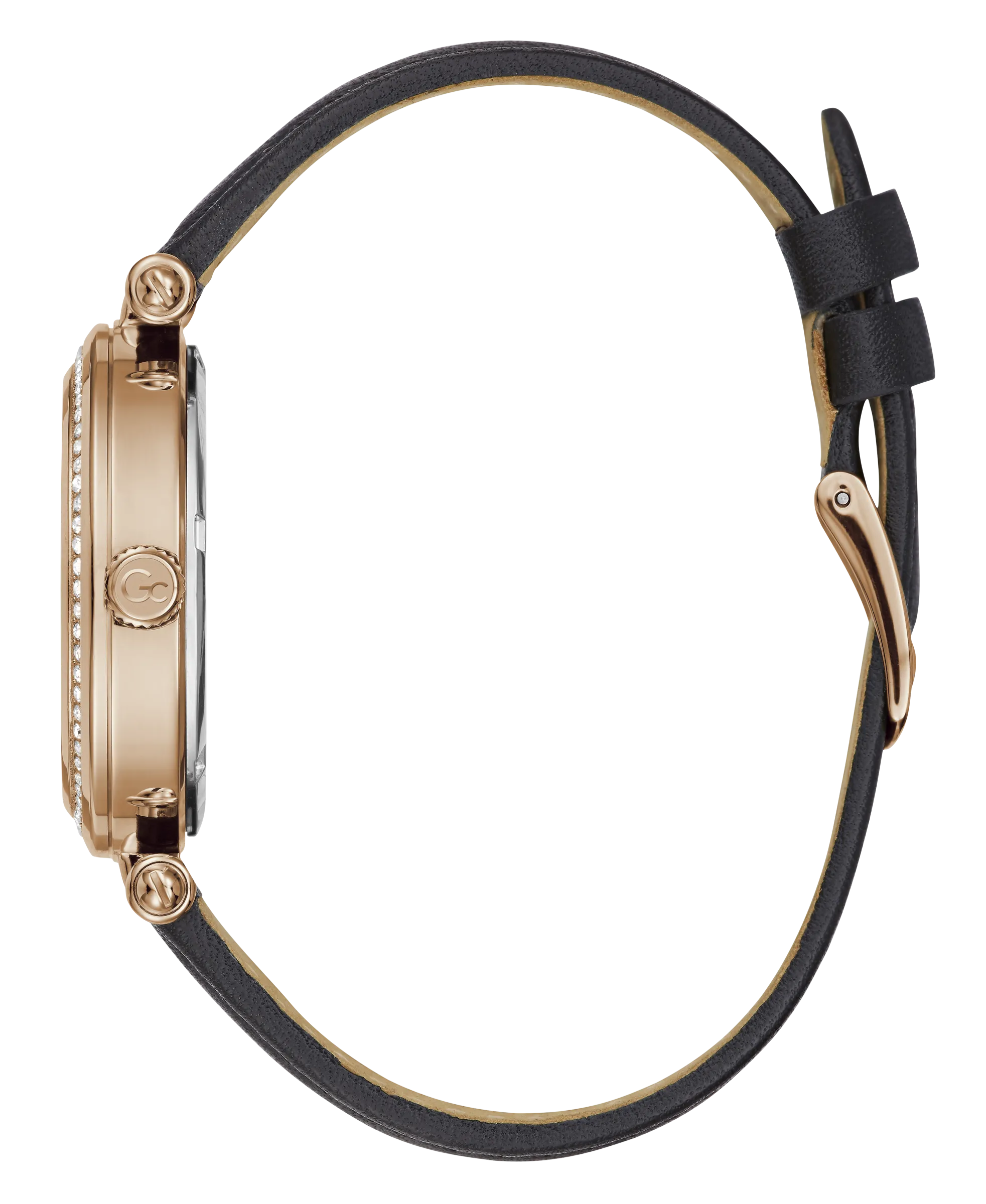 GC Black Dial Ladies Watch - Y46005L2MF