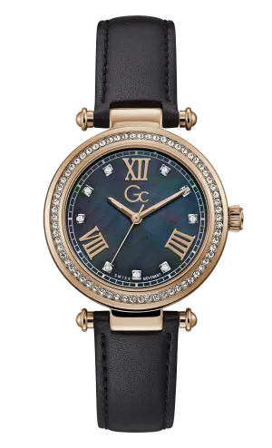 GC Black Dial Ladies Watch - Y46005L2MF