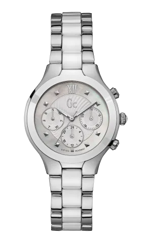 GC White Dial Ladies Watch - Y30001L1