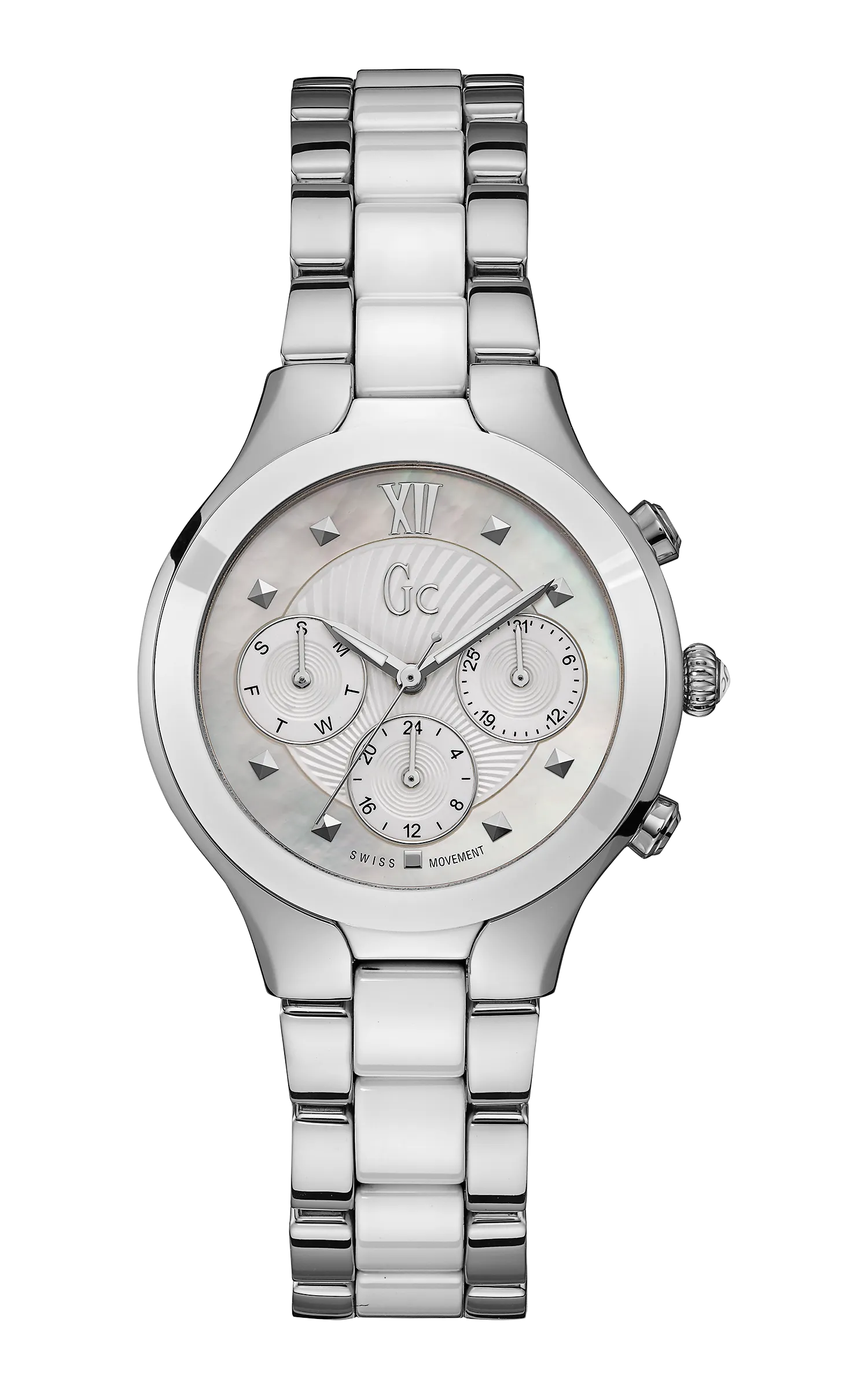 GC White Dial Ladies Watch - Y30001L1
