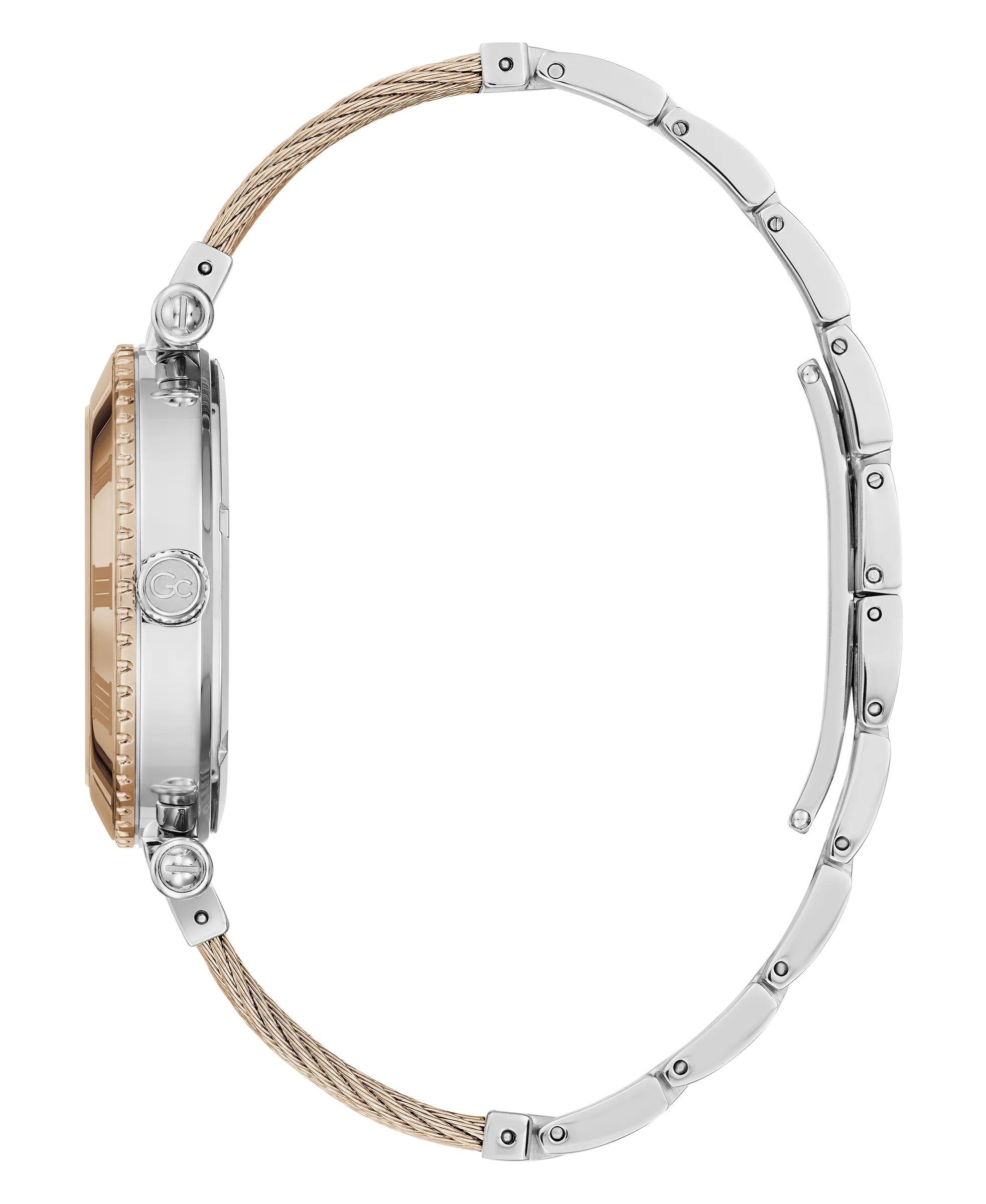 GC White Dial Ladies Watch - Y77002L1MF