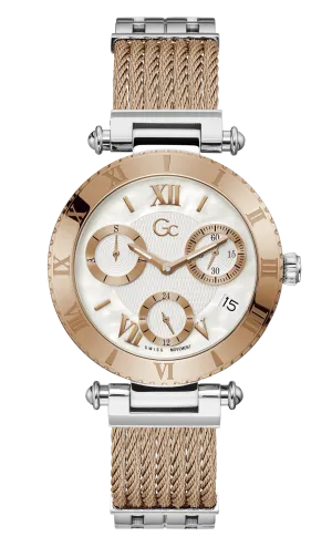 GC White Dial Ladies Watch - Y77002L1MF