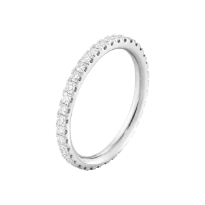 Georg Jensen Aurora 18ct White Gold 0.46ct Diamond Eternity Ring