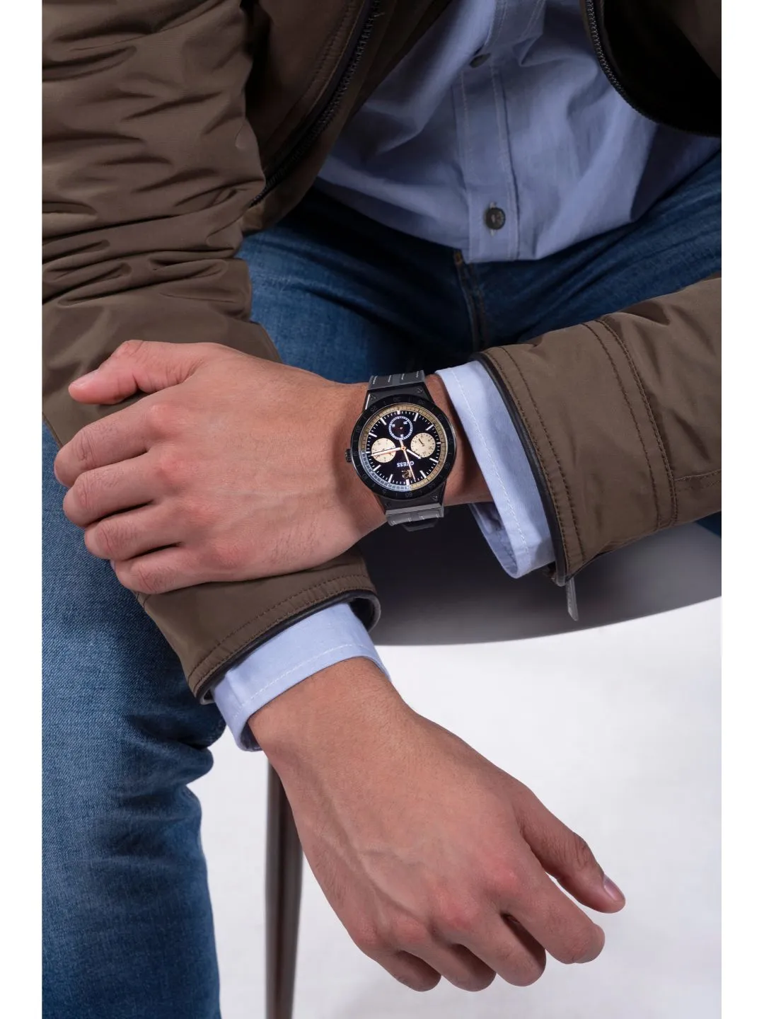 Guess Analog Black Dial Men's Watch - GW0416G3