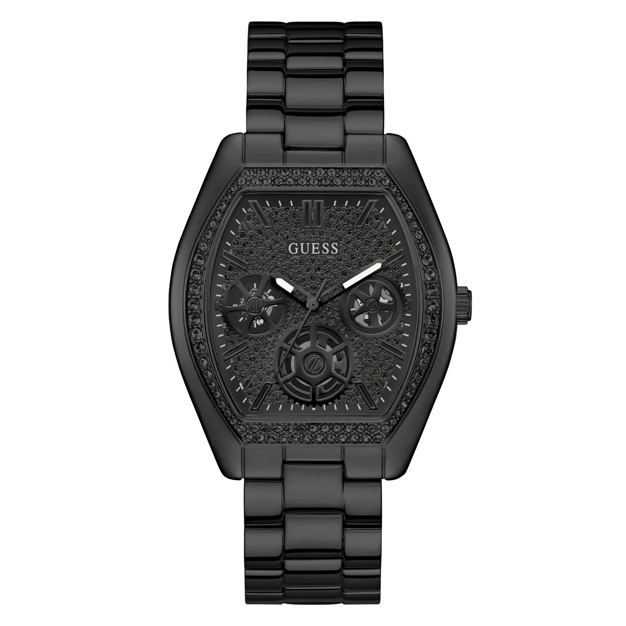 Guess Black Dial Men Analog Watch - U1396G3M