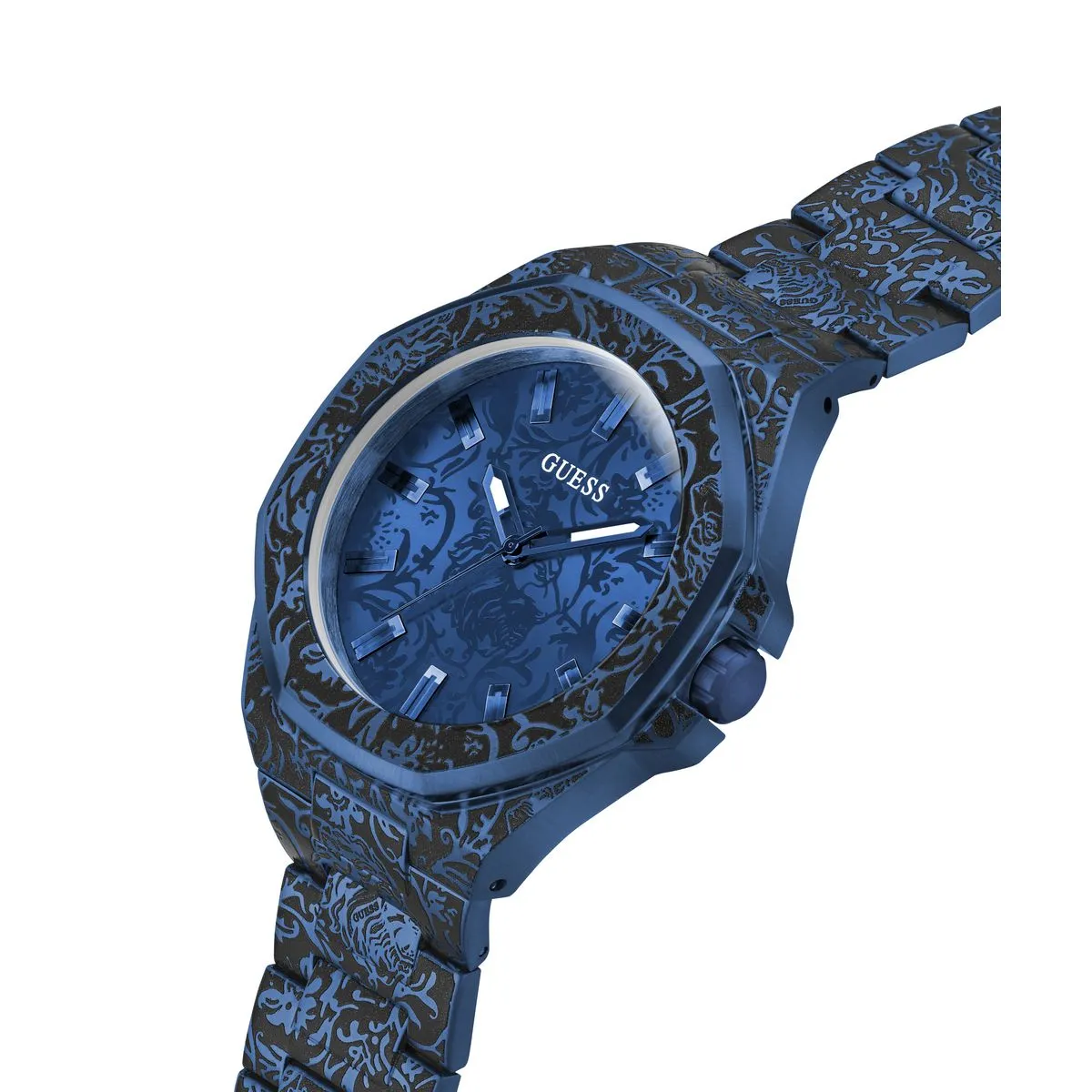 Guess Blue Dial Men Analog Watch - GW0700G2