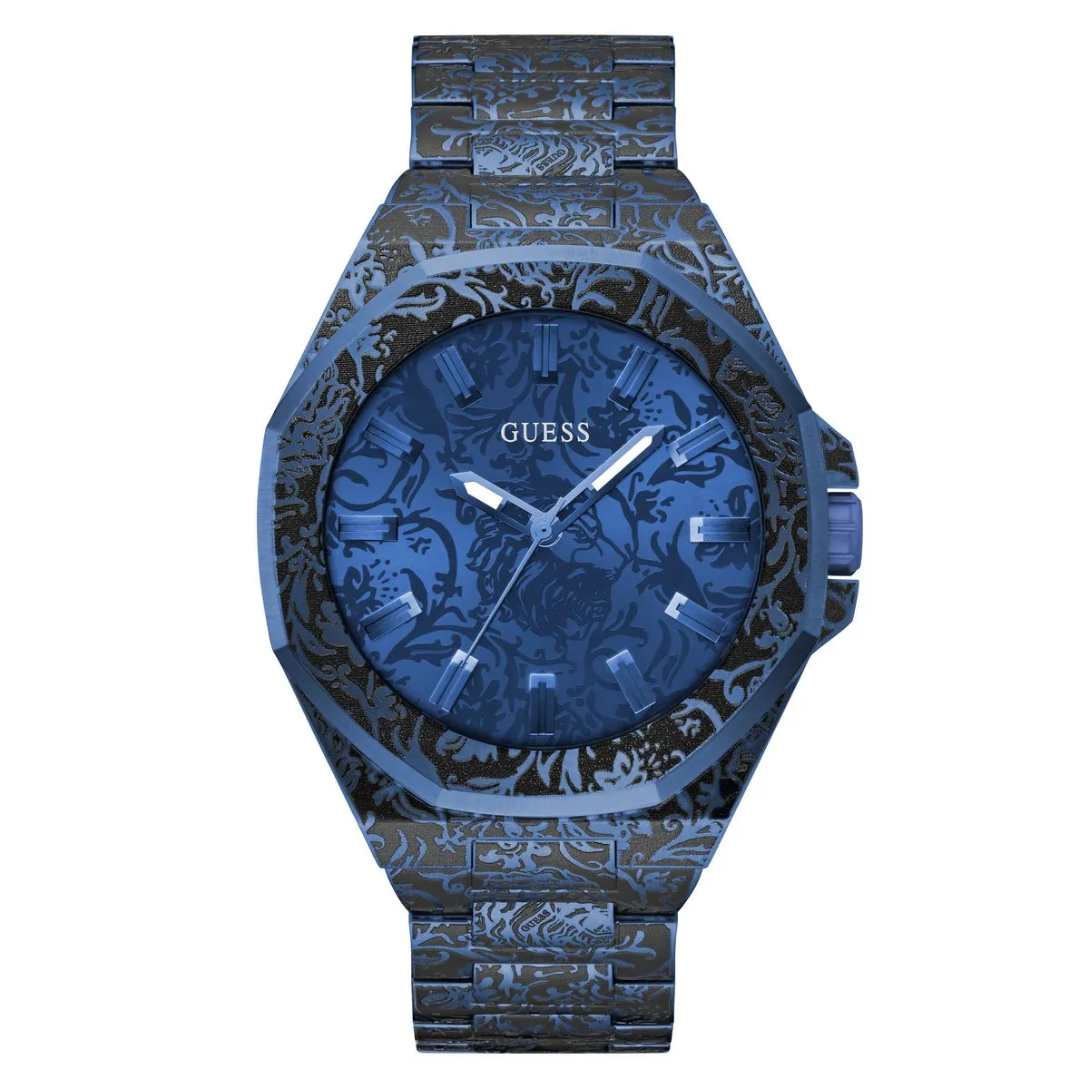 Guess Blue Dial Men Analog Watch - GW0700G2