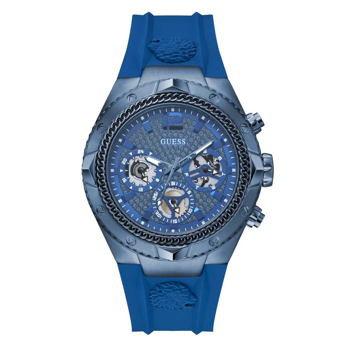 Guess Blue Dial Men Analog Watch - GW0717G2
