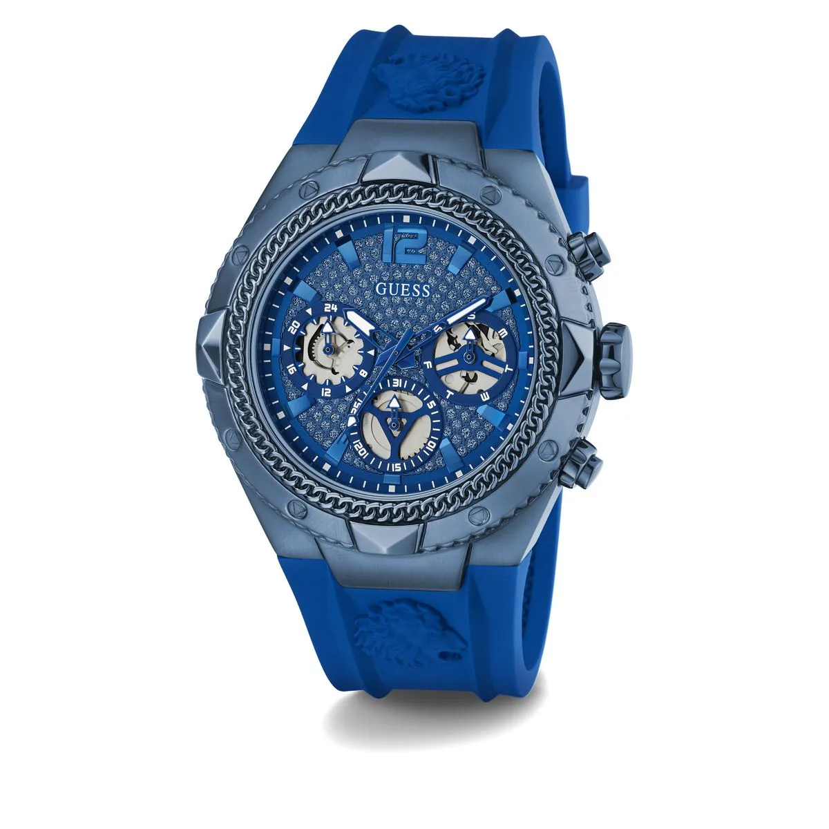 Guess Blue Dial Men Analog Watch - GW0717G2