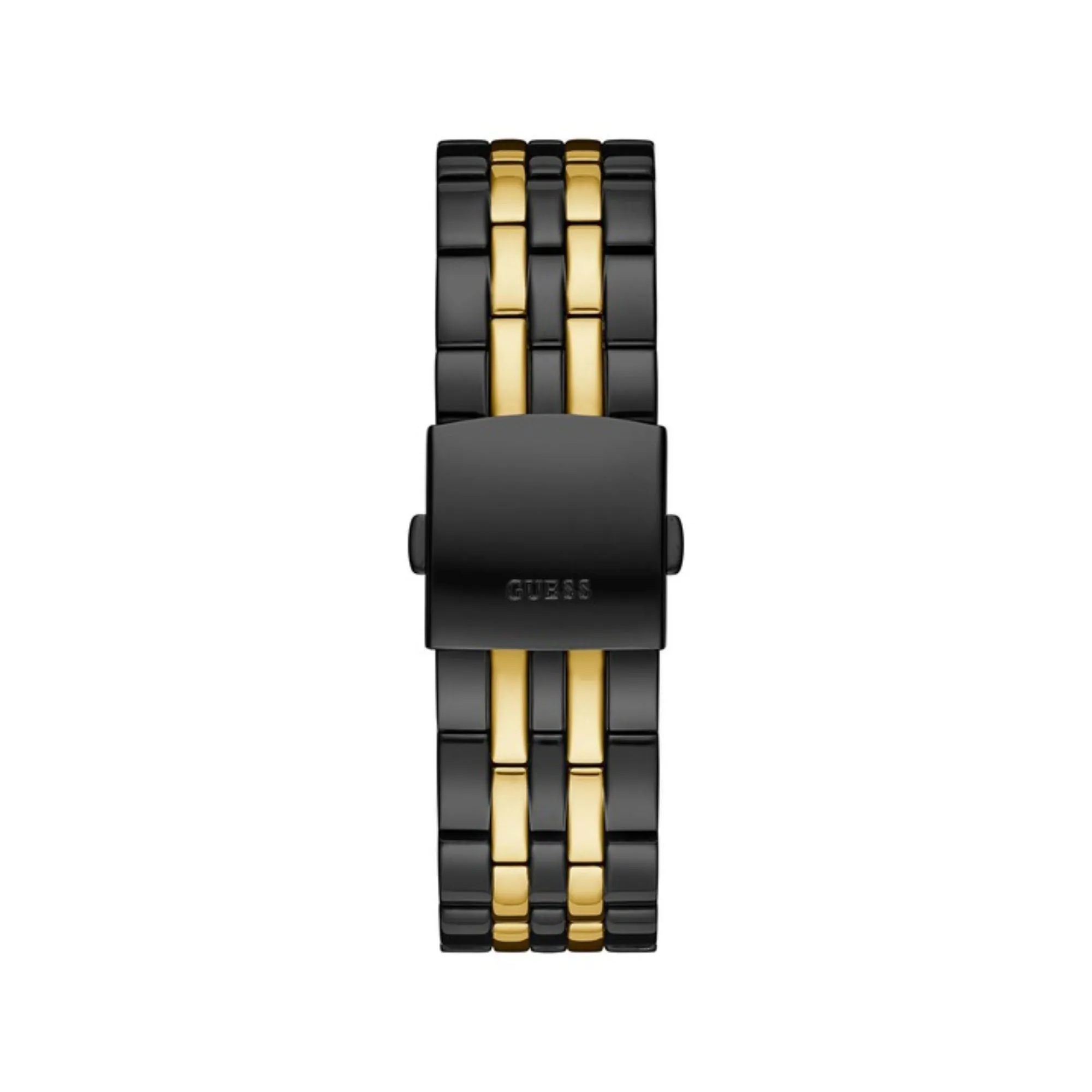 Guess Golden Dial Men Stainless Steel Strap Analog Watch - GW0218G3