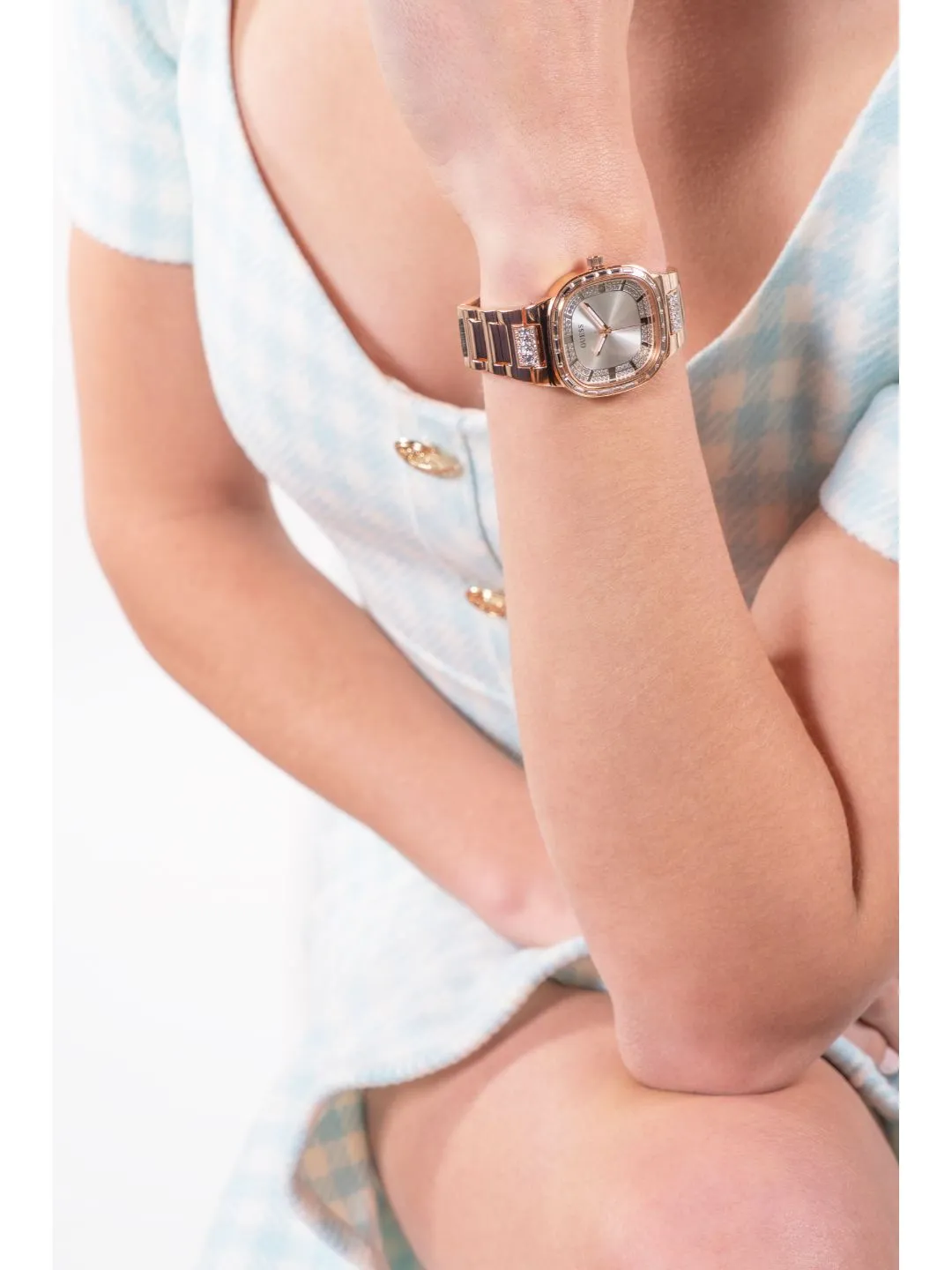 Guess Ladies Dress Silver Watch - GW0511L3