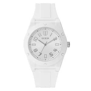 Guess White Dial Men Analog Watch - U1382G1M