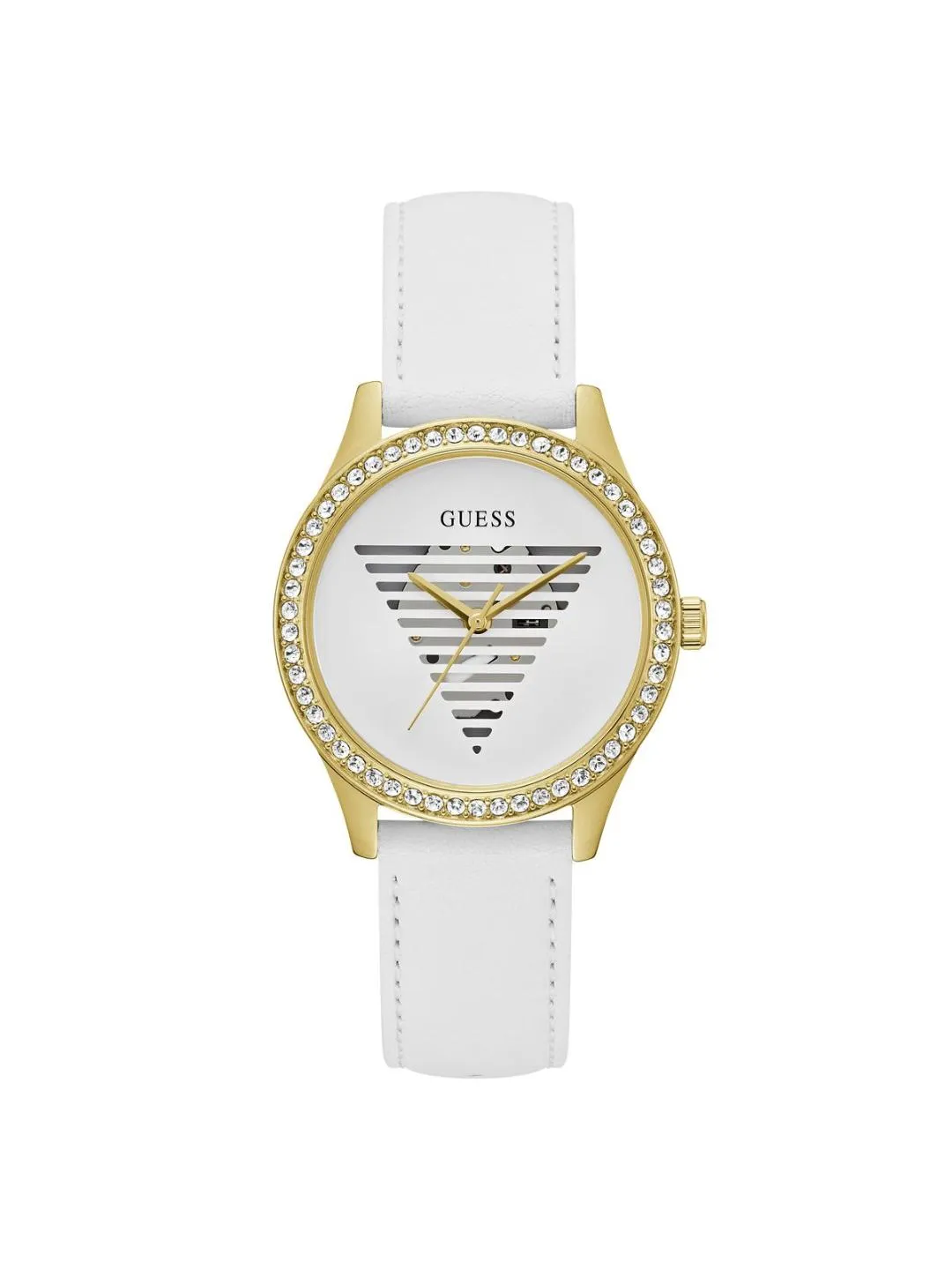 Guess White Dial Women Analog Watch - GW0596L1