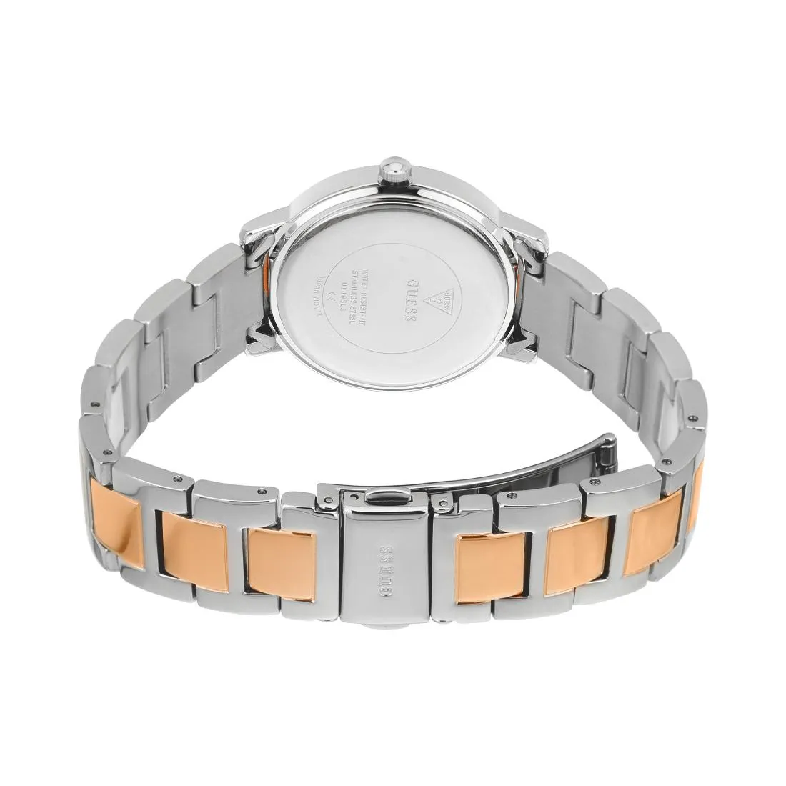 Guess Women 34 mm Silver Dial Analog Watch- U1405L3M