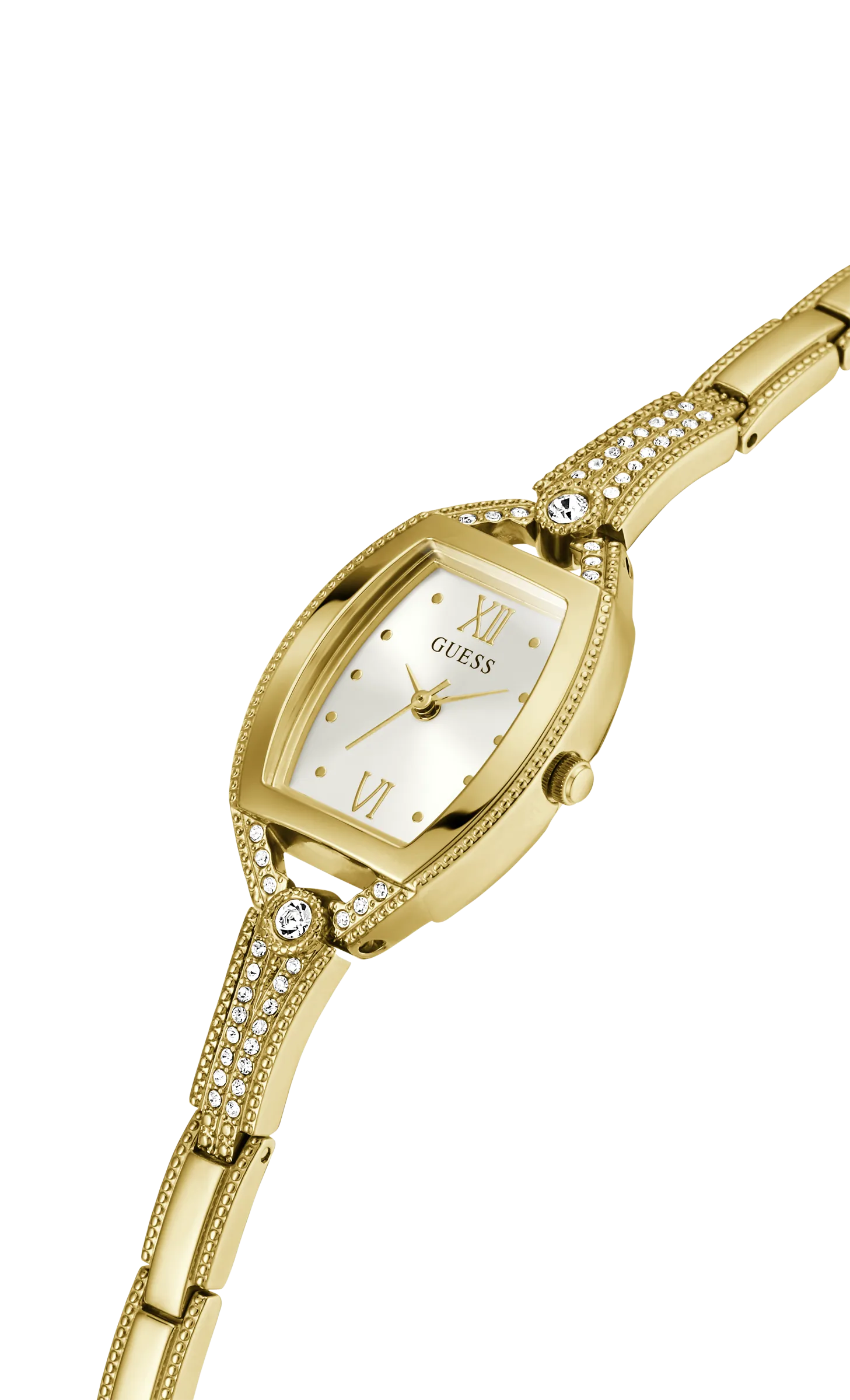 Guess Women White Dial Analog Watch - GW0249L2