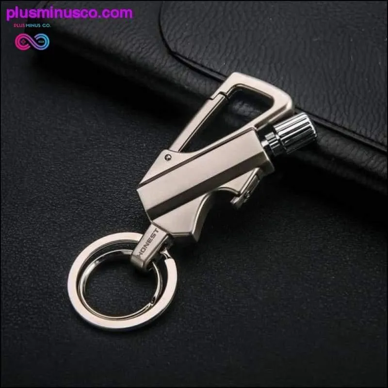 High End Car Key Holder & Multi Function Keychain for Men