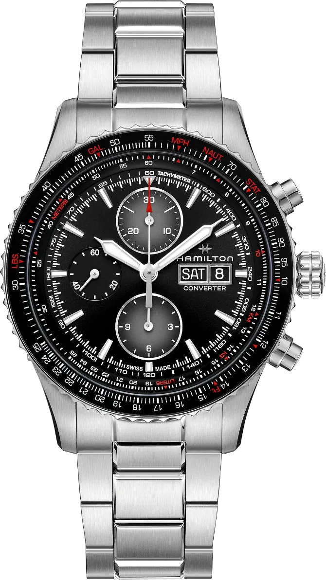 HML Watch Khaki Aviation Converter Auto Chrono D