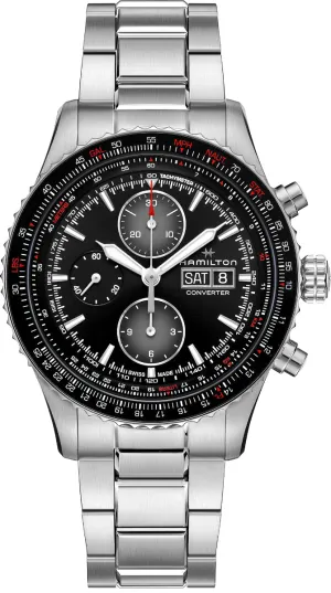 HML Watch Khaki Aviation Converter Auto Chrono D