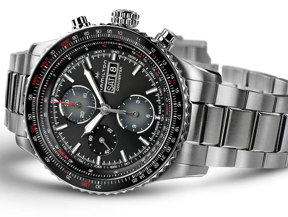 HML Watch Khaki Aviation Converter Auto Chrono D