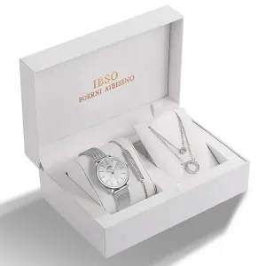 IBSO Crystal Quartz Women's Watches Gift Set For Her