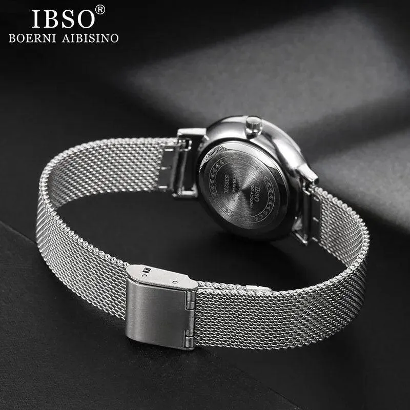IBSO Crystal Quartz Women's Watches Gift Set For Her
