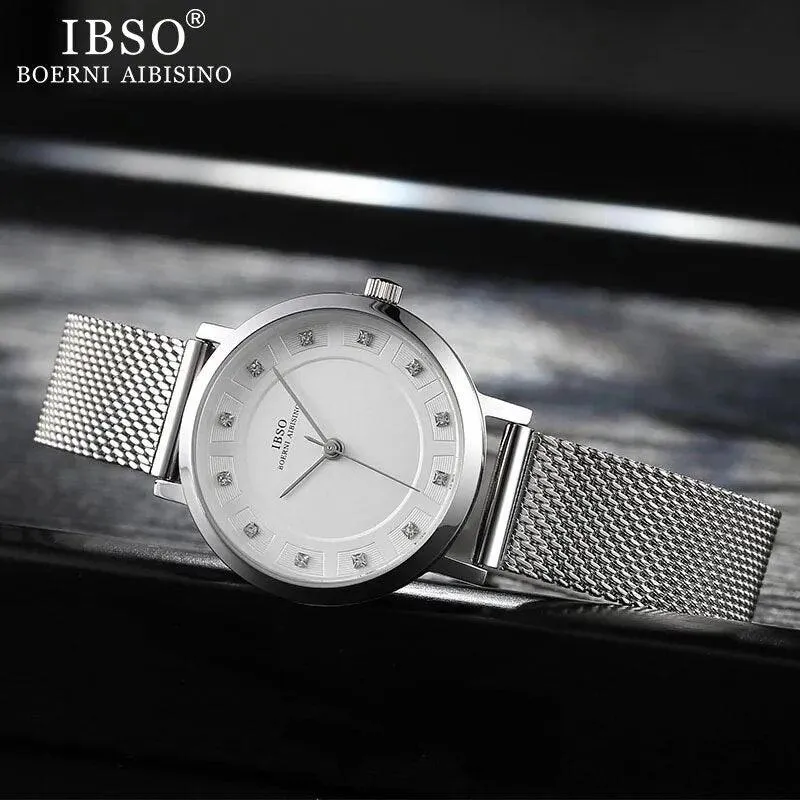 IBSO Crystal Quartz Women's Watches Gift Set For Her