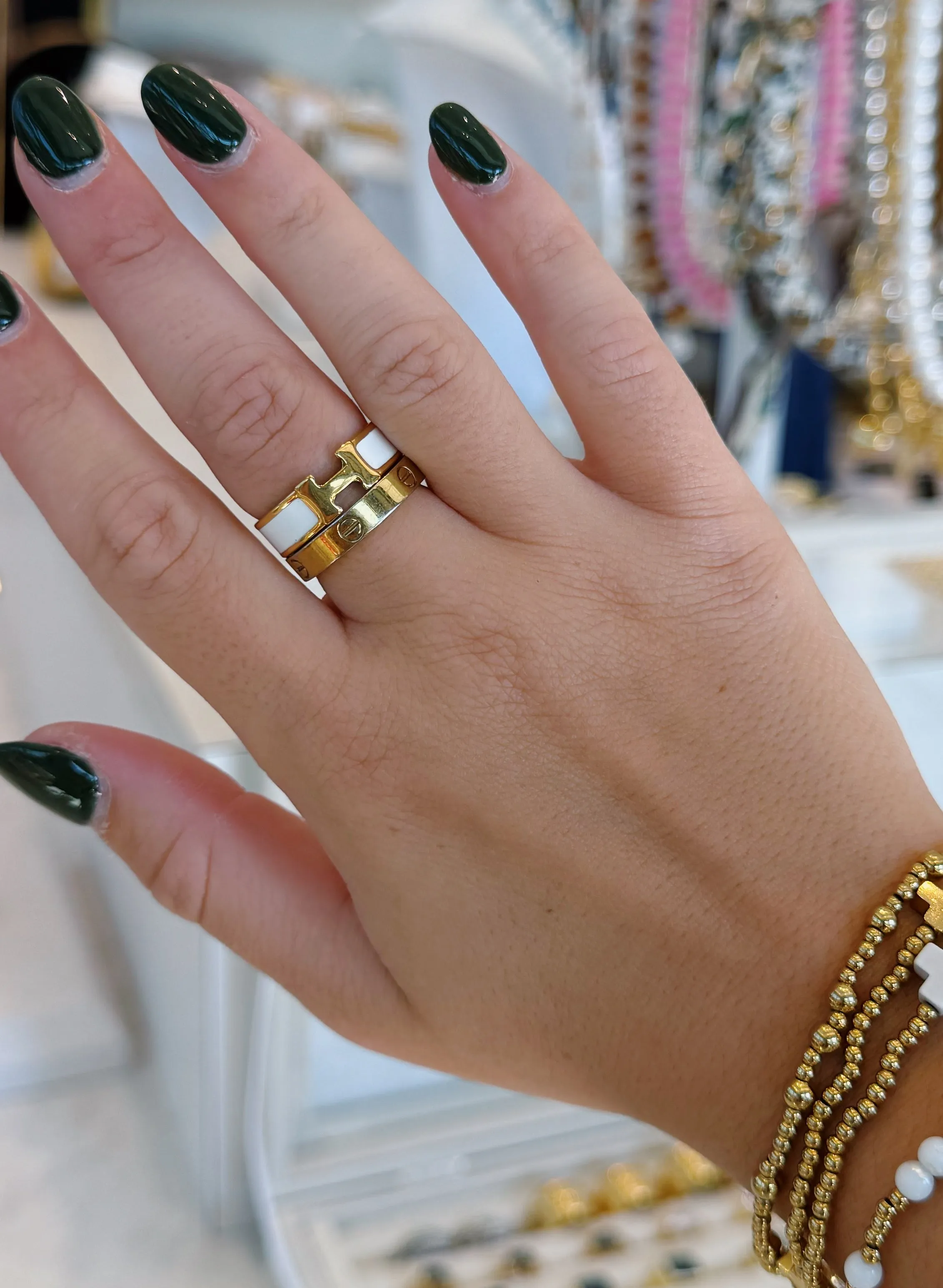 Initial Ring - Water Resistant