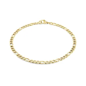 Italgem Steel 4.5MM Figaro Chain