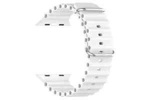 Ksix Interchangeable Silicone Strap | White
