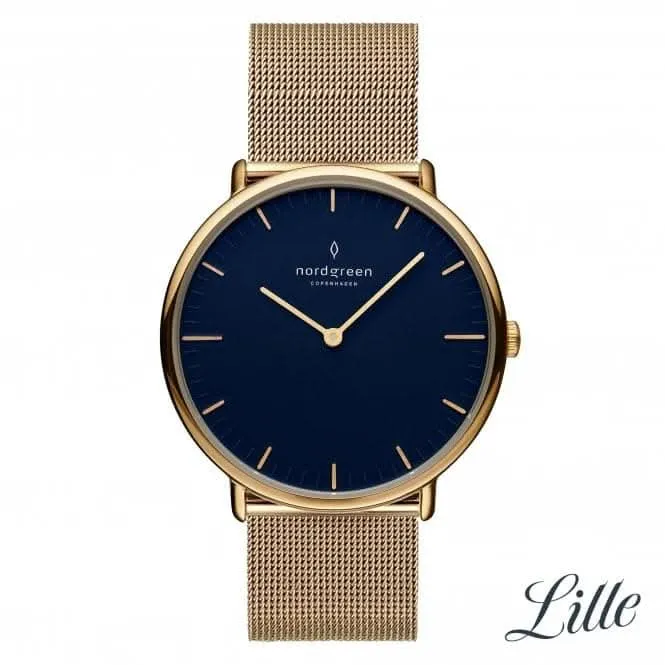 Ladies Native Mesh Gold 32mm Watch NR32GOMEGONA