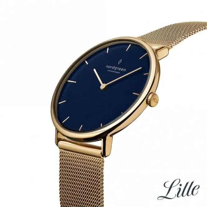 Ladies Native Mesh Gold 32mm Watch NR32GOMEGONA