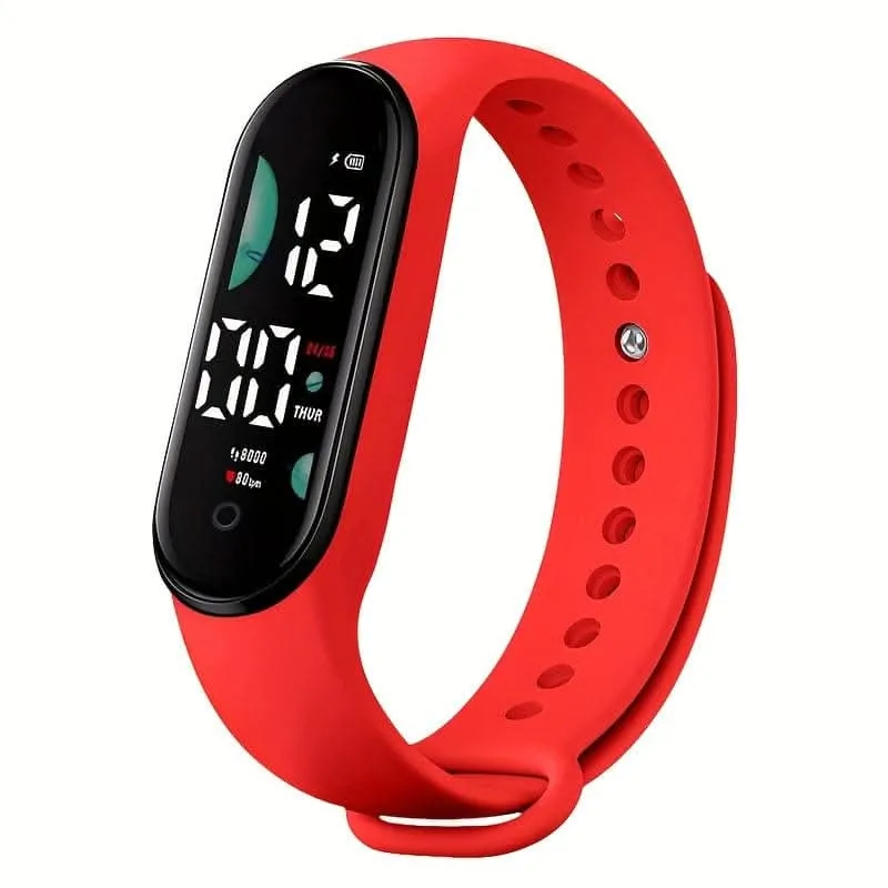 LED Touch Screen Digital Sports Watch – For All Ages