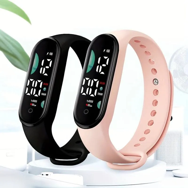 LED Touch Screen Digital Sports Watch – For All Ages