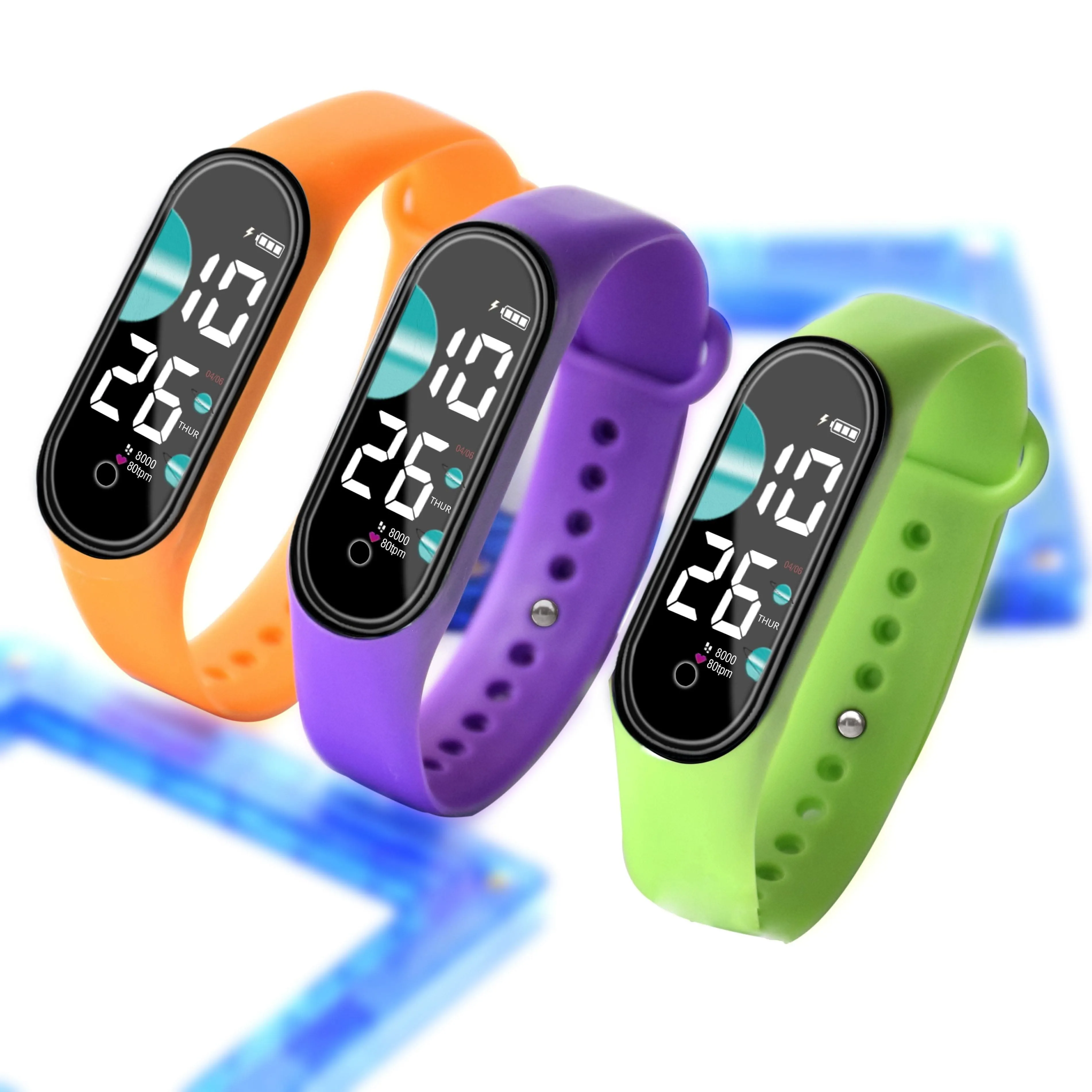 LED Touch Screen Digital Sports Watch – For All Ages